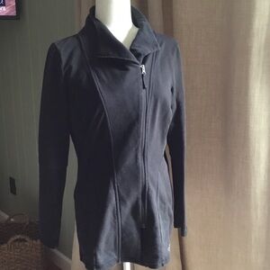 The North Face Women’s Black Asymmetrical Zip Utility Jacket